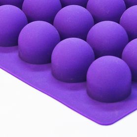 ROUND LARGE, Silicone Chocolate Truffle Mold SET