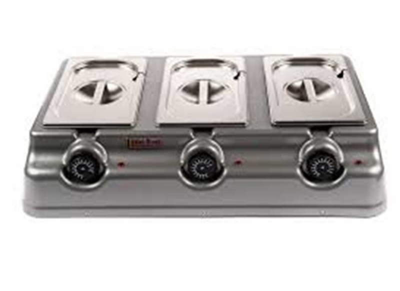 Chocolate Melter, 3 Compartments 