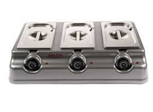 Chocolate Melter, 3 Compartments 