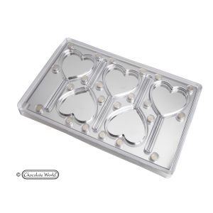 Magnetic Mold - Heart Lollipop