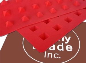 Mini Pyramid Mold, 54 Cavities