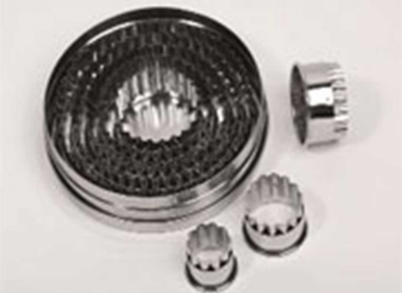 Punch Cutter Set, Round Pastry Cutters Fluted 