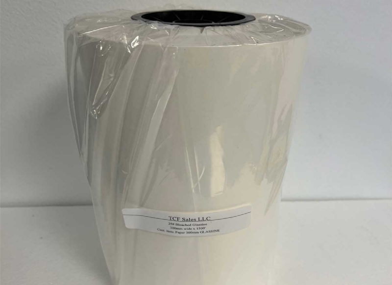 400mm Paper, Glassine, U.S. Core