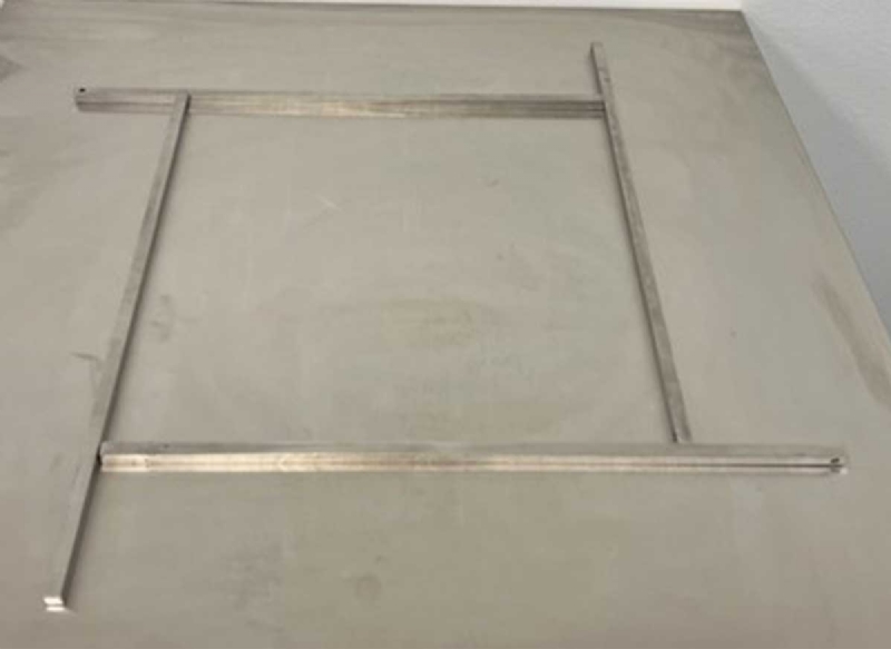 Stainless Steel Bars, set of 2 ea.