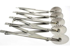 Expandable Pastry Cutter - Five 2' Blades, Fluted