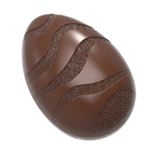 CW12090 - Mold, Egg with Wave Pattern