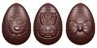 CW1663 - Mold, Small Playful Egg 3 Figures