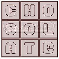 CW1685 - Mold, 'Chocolate' Tablet