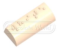 CW1944 - Mold, Braille Praline - White