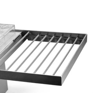 Chocolate Vibrating Table with Grid