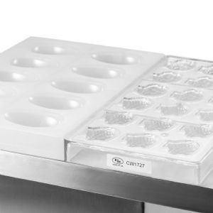 Chocolate Vibrating Table with Grid