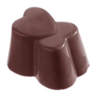 CWC1216 - Mold, Double Heart 3 x 9
