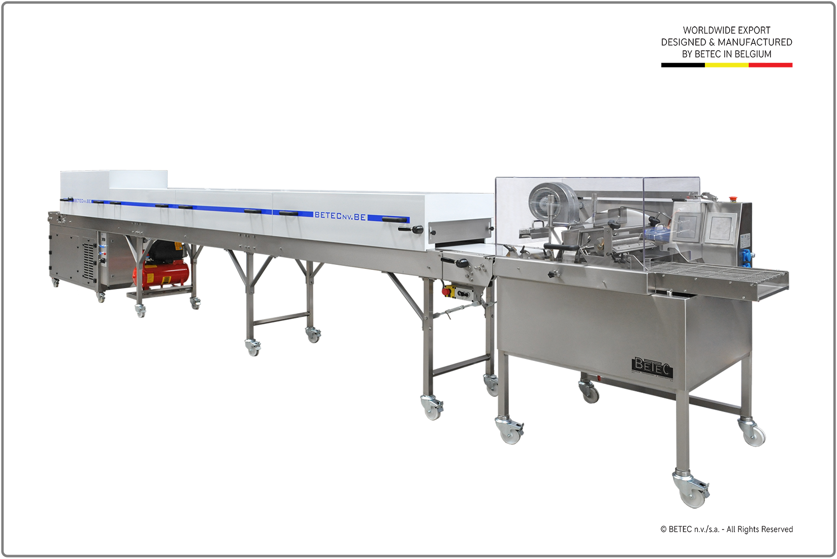 MBE 120-400 + KT Enrobing Line
