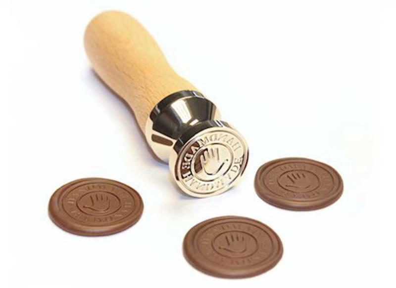 Chocolate Stamp - Handmade