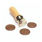 Chocolate Stamp - Handmade