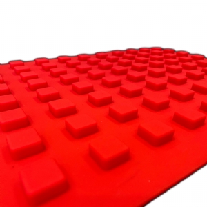 Mini Rounded Square Mold, 80 Cavities