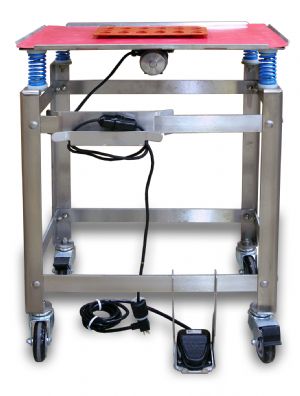Vibrating Table on Cart, Large Surface