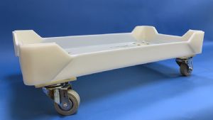 Polymer Dolly For Curing Trays, 3" Wheels