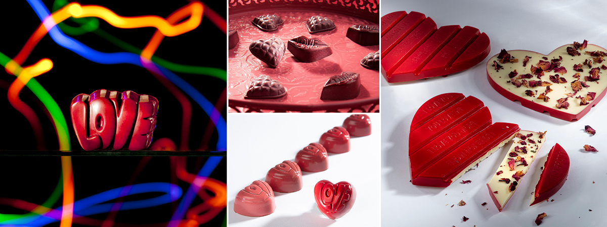 Get your Chocolate Molds for Valentine's Day Now