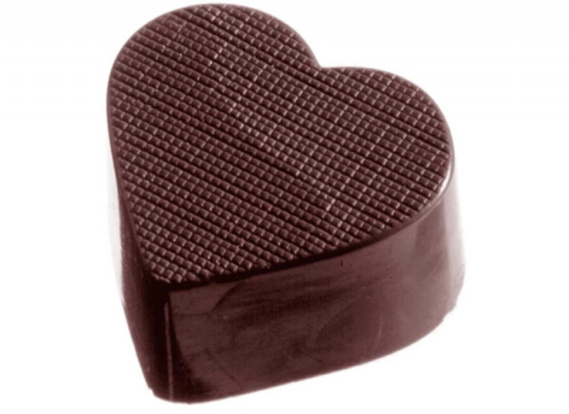 CW1018 - Mold, Checkered Heart 