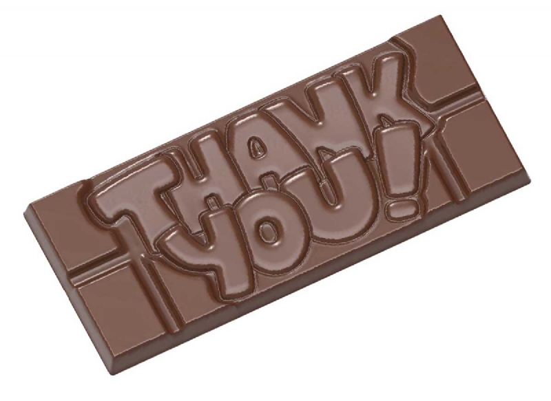 CW12004 - Mold, "Thank You" Tablet