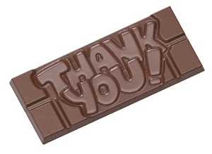 CW12004 - Mold, 'Thank You' Tablet