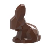 CW12102 - Mold, Sitting Rabbit Origami