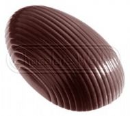 CW1277 - Mould, Striped Egg 55mm