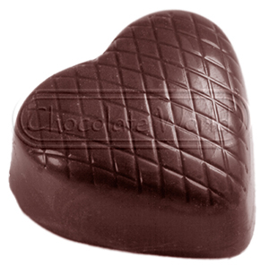 CW1436 - Mold, Checkered Heart 