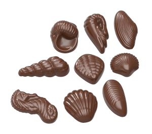 CW1586 - Mold, Shells 9 Figures