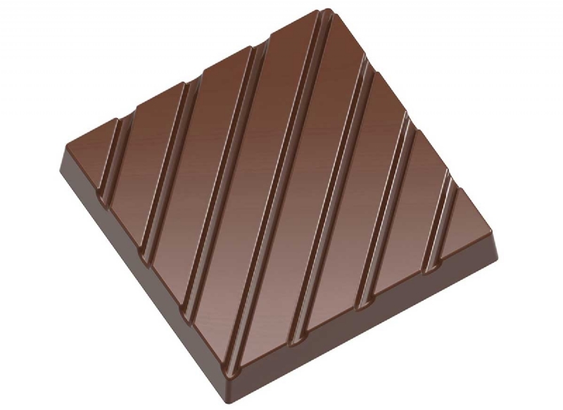 CW1980 - Mold, Caraque Square with Lines