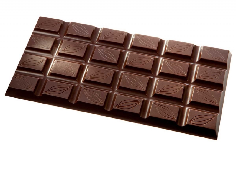 CW2398 - Mold, Chocolate Bar Cocoa Bean 
