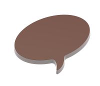 Magnetic Mold - Speech Bubble